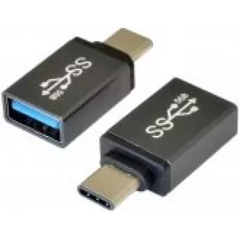 Adaptér EXSYS EX-47990, USB-C samec na USB-A samice, USB 3.2 Gen 1/2