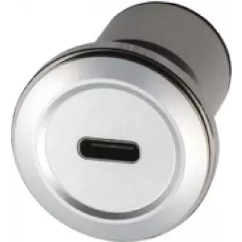 EXSYS EX-49194 kovový vestavný adaptér, USB-C zásuvka na USB-A zásuvka