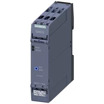 Termistorové relé ochrany motoru Siemens SIRIUS 3RN2 3RN2011-1BA30, 24 V AC/DC, 1 NO + 1 NC, šroubové svorky, DIN lišta