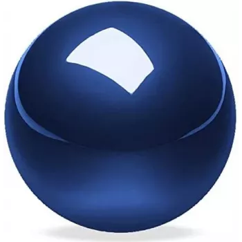 Perixx PERIPRO-303GB Wired Trackball Mouse, 34 mm Ball, Optical Sensor, 400/1000 DPI, USB, Right-Handed, Blue 18025