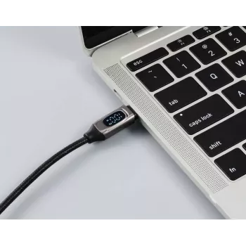 Renkforce USB-C na USB-C kabel 2.0, 2 m, stříbrný (metallic) RF-6249498