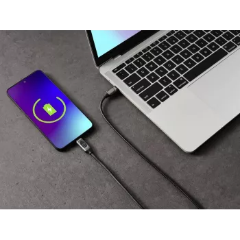 Renkforce USB-C na USB-C kabel 2.0, 2 m, stříbrný (metallic) RF-6249498