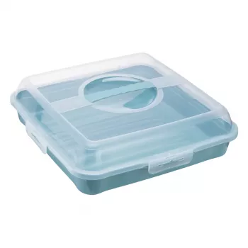 keeeper enrico nosič na dort & party butler, Nordic Blue, odnímatelný dortový talíř, ergonomická rukojeť 1066468000000