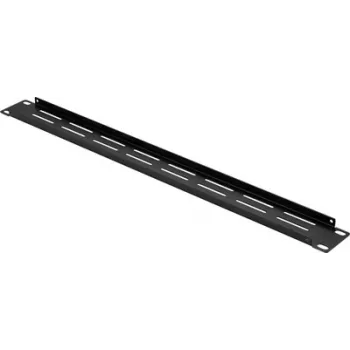 Renkforce RF-7116958 19 inch racková zaslepovací deska 1U větraná černá