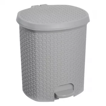 keeeper tjark Pedal Bin 21 L Nordic Grey Rattan Look 1030413000000
