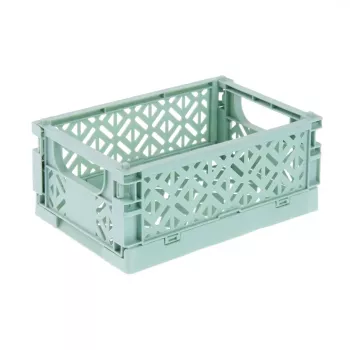 keeeper Mini Folding Box fritzi, Size S, Nordic Green, 0.7 L, Foldable Decorative Box, Food-Safe, 1 Piece 1023231500000