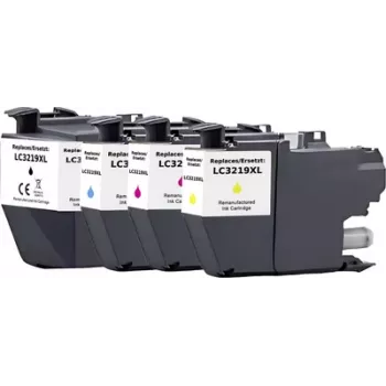 Kompatibilní sada inkoustových kazet Renkforce pro Brother LC-3219XL Series - černá, azurová, purpurová, žlutá (RF-6954012)