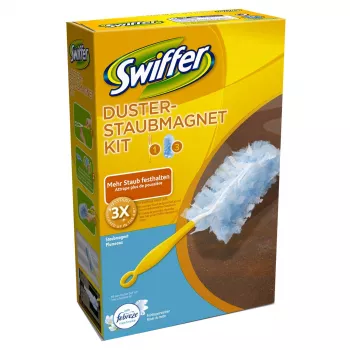 Startovací sada Swiffer Staubmagnet s vůní Febreze – rukojeť prachovky + 3 náplně 5410076542284