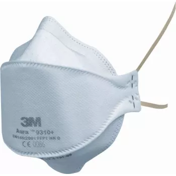 Částicová respirátorová maska 3M Aura 9332+BV FFP3 NR D s ventilem Cool Flow, bílá, 1 ks 7000089312