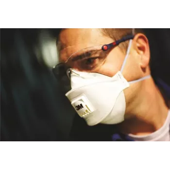 Částicová respirátorová maska 3M Aura 9332+BV FFP3 NR D s ventilem Cool Flow, bílá, 1 ks 7000089312