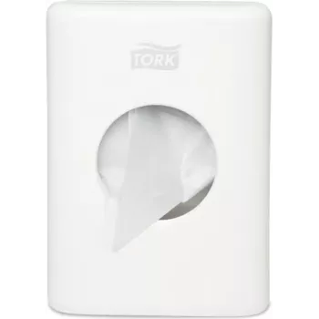 Držák odpadkových pytlů Tork 566000, interiérový, bílý