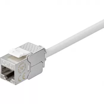 Spojka RJ45 Renkforce RF-4531196 Cat.6a stíněná stříbrná