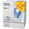 Sada sáčků do vysavače Siemens VZ123FP MegaAir SuperTEX (typ G/G ALL, 4 sáčky + 1 mikrofiltr)