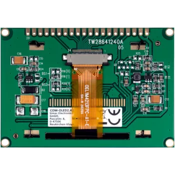 JOY-IT COM-OLED2.42 2,42 inch OLED displejový modul 128x64, bílý, SPI/I2C, SSD1309