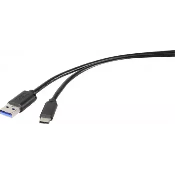 Kabel USB 3.2 Gen 1 Renkforce RF-4535908 USB-A na USB-C, 3 m, černý