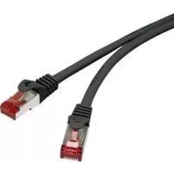 Patch kabel Renkforce RF-4979742 Cat6 S/FTP, RJ45, 3m, černý