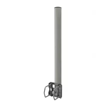 Držák na zábradlí balkonu pro satelitní antény Megasat, ocel, stožár 60 cm, pozinkovaný 110152