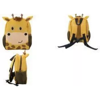 Školkový batoh Faber-Castell Eberhard Faber Mini Kids Giraffe, polyester, 180 g, žluto-hnědý 577604
