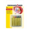 Malovací tyčinky na obličej FABER-CASTELL EBERHARD FABER, krátké, 6 barev, vysoká intenzita, dermatologicky testované, 1 sada (579106)
