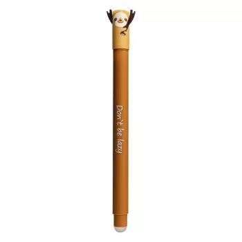Gelové pero FABER-CASTELL EBERHARD FABER Animal Erase it! lenochod 0,7 mm modré (582109)