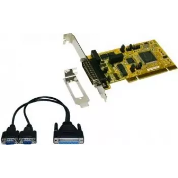 Sériová karta EXSYS EX-42372IS 2portová PCI RS-422/485 s přepěťovou ochranou, Low Profile