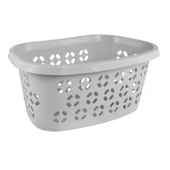 keeeper anton Laundry Basket, 30.5 L, Nordic Grey, Ergonomic, Ventilated, 575 mm Width 1009313000000