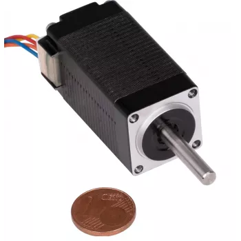 Krokový motor JOY-IT NEMA08-02 2 Ncm 0,8 A hřídel 4 mm