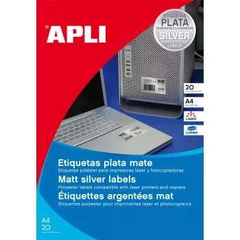 Etikety z polyesterové fólie odolné povětrnostním vlivům AGIPA 105 x 148 mm bílé (1 list) 1227