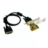 Karta sériového adaptéru EXSYS EX-1095 PCI Express x1 2portový RS232
