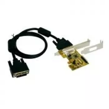 Karta sériového adaptéru EXSYS EX-1095 PCI Express x1 2portový RS232