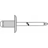 GESIPA Blind Rivet 4.0 x 12.0 mm Aluminium/Steel Large Head - 500 Pieces (1454097)