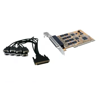 Sériová PCI karta EXSYS EX-41088 8portová RS-232 s čipsetem FTDI