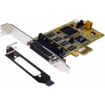 Karta EXSYS EX-45364 PCIe 4S sériová RS-232/422/485 včetně nízkoprofilové záslepky (SystemBase)