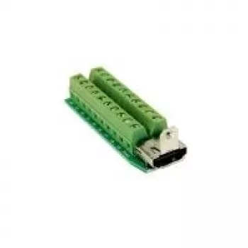 Adaptér EXSYS EX-49065, 19pinový HDMI zásuvka na 20pinovou svorkovnici