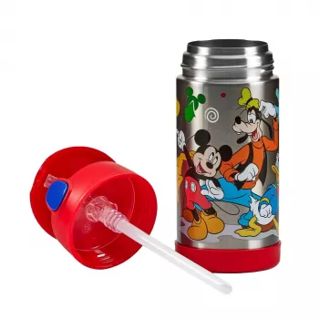 Termoska THERMOS FUNTAINER se slámkou, Disney Mickey, 0,35 l, nerezová ocel, PP víčko 4113.411.035