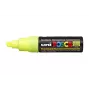 Pigmentový popisovač POSCA PC-8K J Fluo Neon Yellow, plochý hrot, šířka tahu 8,0 mm, 1 ks