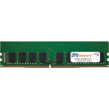 Paměťový modul PHS-memory 32 GB DDR4 UDIMM ECC 3200MHz PC4-25600-E 288-Pin DIMM 1,2V (SP525015)