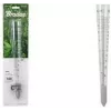 BRADAS WL-M17 WHITE LINE Rain Gauge, Plastic, up to 160 mm/m², Conical Base, 1 Piece