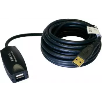 Aktivní prodlužovací kabel EXSYS EX-1401 USB 2.0 5m USB-A samec na samici s regenerací signálu