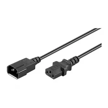 Napájecí kabel MicroConnect PE1413BL18 C14 na C13 1,8 m černý