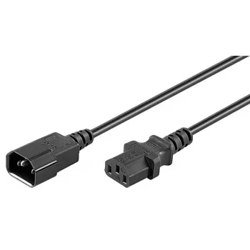 Napájecí kabel MicroConnect PE1413BL18 C14 na C13 1,8 m černý