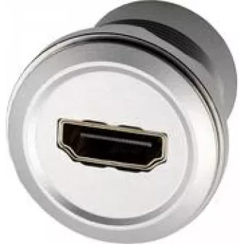 Panelový adaptér EXSYS EX-49190 kovový, HDMI samice na samici