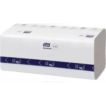 Skládané ručníky TORK PeakServe® Continuous™ H5 Interfold, 1vrstvé, bílé, 4920 ks (100585)