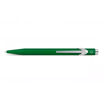 Kuličkové pero Caran d'Ache 849 Classic Line, zelené, modrý inkoust, Medium 849.210