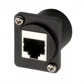 Adaptér EXSYS EX-49150 D-Typ RJ45 zásuvka na zásuvku, CAT.5e