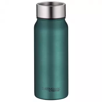 THERMOS Insulated Drinking Mug TC, 0.5 L, Green, Double-Walled Stainless Steel, Leak-Proof 4097.351.050