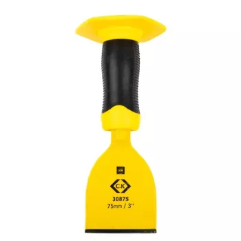 Ploché dláto C.K Tools T3087S 3 šířka čepele 75 mm, délka 220 mm, šestihranná stopka