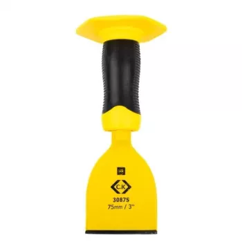 Ploché dláto C.K Tools T3087S 3 šířka čepele 75 mm, délka 220 mm, šestihranná stopka