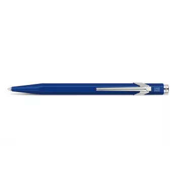 Kuličkové pero Caran d'Ache 849 Classic Line, safírově modré, Medium, modrá náplň 849.150