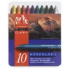Voskové pastely Caran d'Ache Neocolor I, sada 10 ks, kulaté, papírový obal, homogenní barvy 7000.310